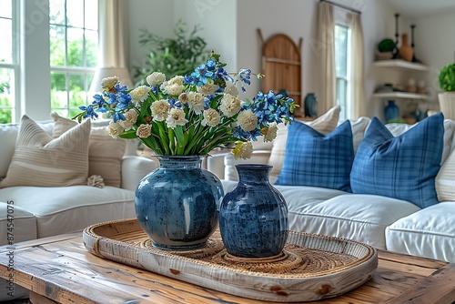  Visualize the process of Home Staging, from decluttering and rearranging furniture to adding decorative touches and creating a welcoming atmosphere
