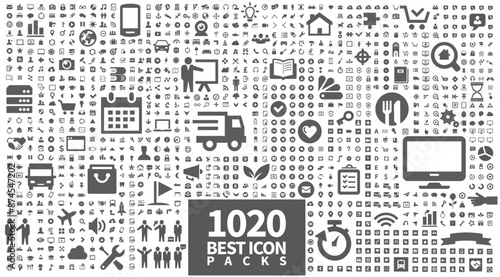 Universal icons collection