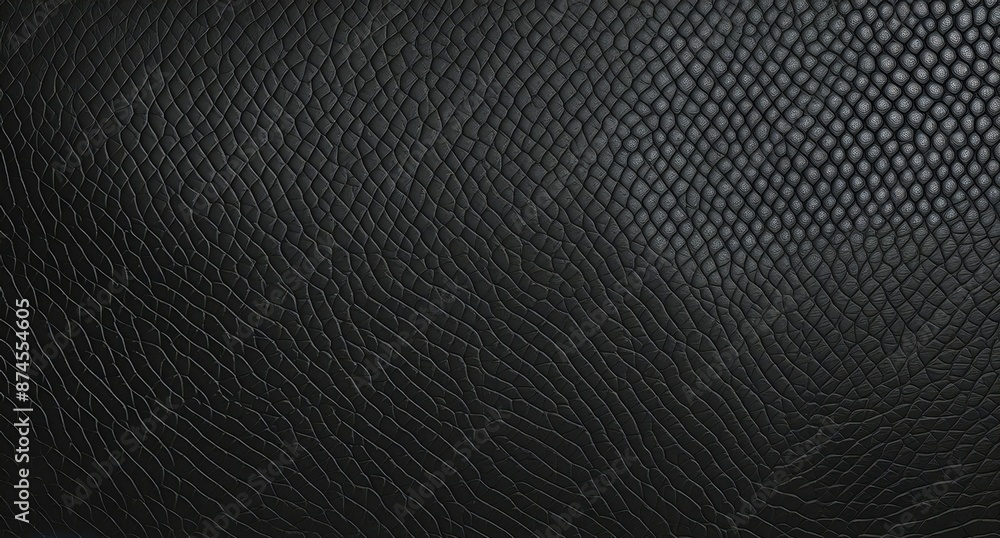 Black leather texture background. Black leather texture background.