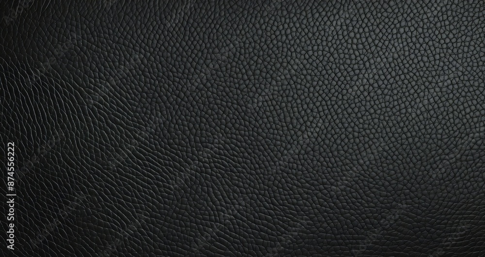 Black leather texture background. Black leather texture background.
