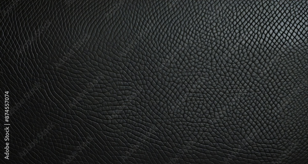Black leather texture background. Black leather texture background.