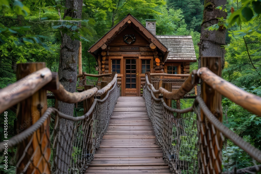 An innovative summer camp for families integrates magical elements like enchanted treehouses and mystical trails that reveal hidden treasures An innovative summer camp for families integrates magical elements like enchanted treehouses and mystical trails that reveal hidden treasures
