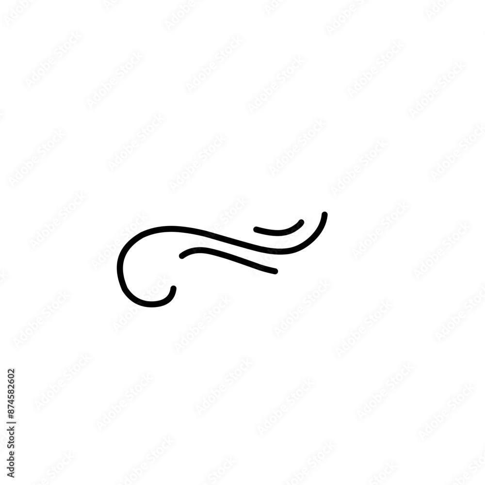 wind doodle illustration wind doodle illustration