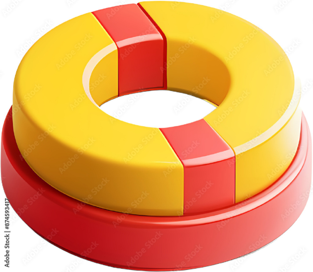 A set of colorful pie charts and bars. Scene is cheerful and playful, with the bright colors and shapes creating a sense of fun. A set of colorful pie charts and bars. Scene is cheerful and playful, with the bright colors and shapes creating a sense of fun.