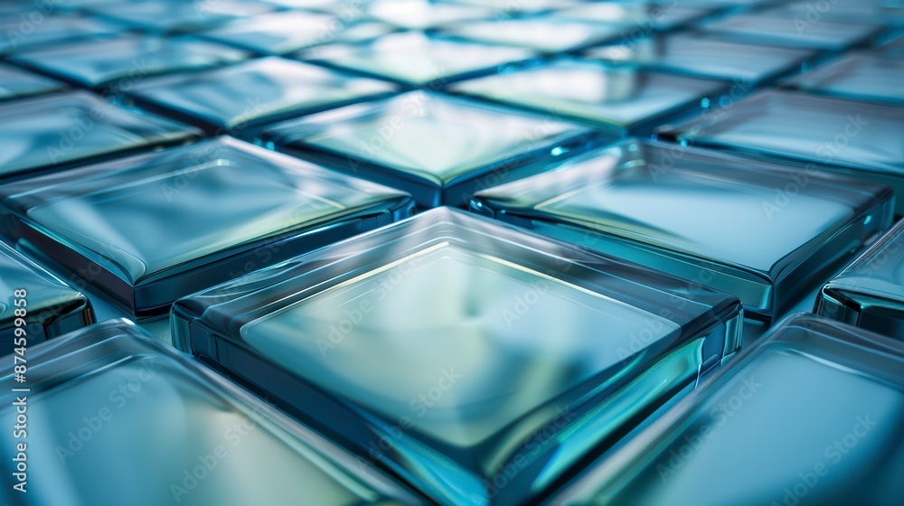 A high-definition image of a glass tile A high-definition image of a glass tile