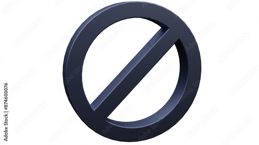 ban symbol 3d render isolated,black Forbidden icon 3d render isolated, obstacle symbol isolated ban symbol 3d render isolated,black Forbidden icon 3d render isolated, obstacle symbol isolated