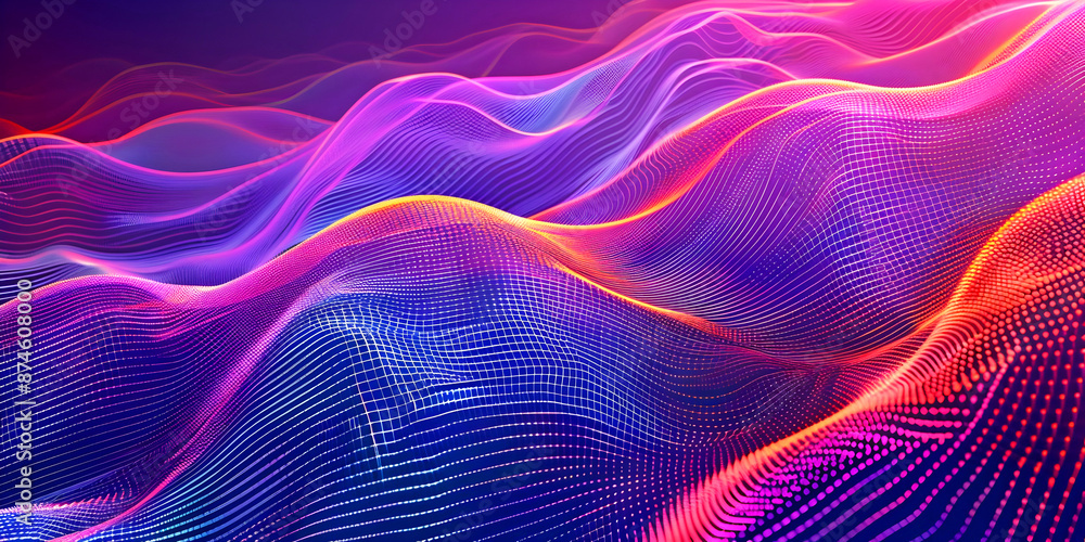 abstract colored shapes background, ai generated. abstract colored shapes background, ai generated.