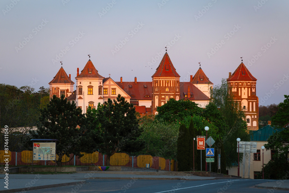 Obraz premium Castle in Mir