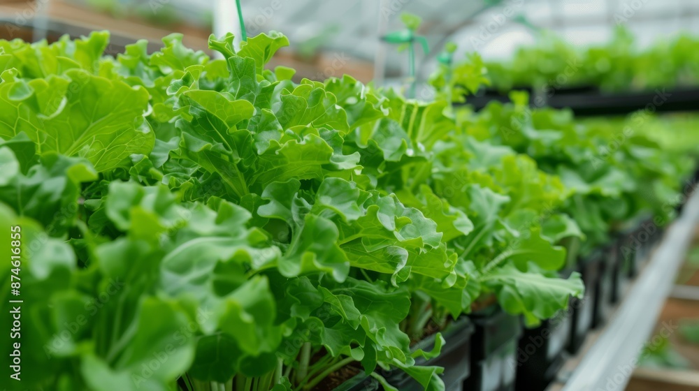 A closeup of a hydroponic garden in an urban setting showcasing the trend of urban farming and sustainable food production A closeup of a hydroponic garden in an urban setting showcasing the trend of urban farming and sustainable food production