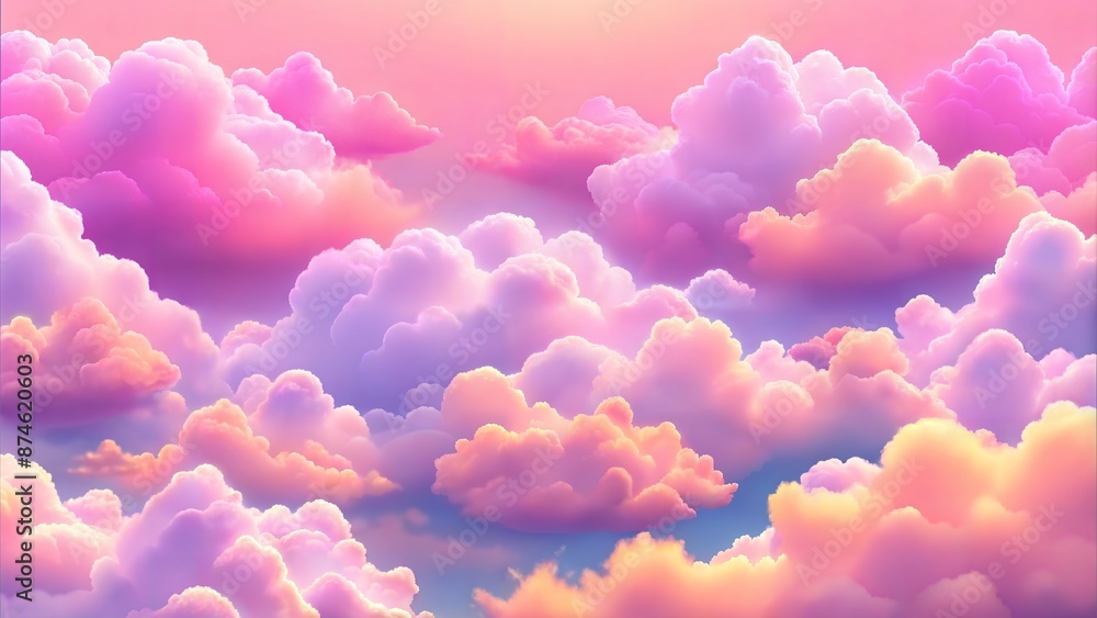 fancy light pale pink cartoonish clouds fancy light pale pink cartoonish clouds