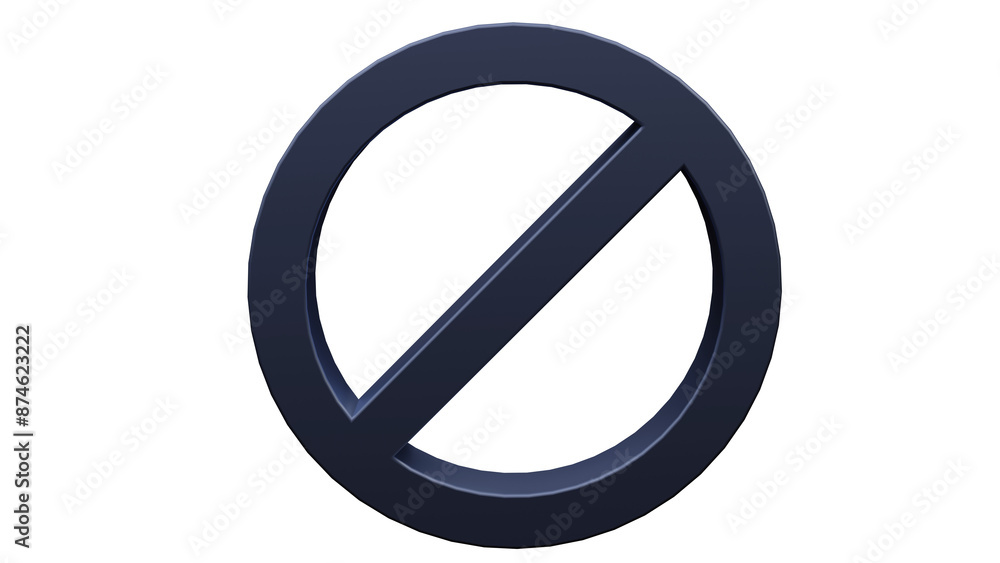 ban symbol 3d render isolated,black Forbidden icon 3d render isolated, obstacle symbol isolated ban symbol 3d render isolated,black Forbidden icon 3d render isolated, obstacle symbol isolated