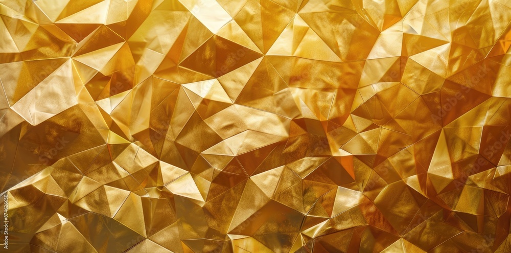 Golden Geometric Abstract Background Golden Geometric Abstract Background