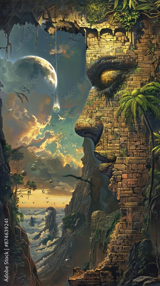 Obraz premium Where logic meets illusion 