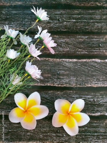 Bouquet of flower with blank space 
