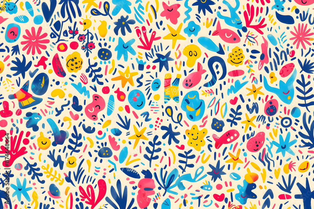Colorful pattern background Colorful pattern background