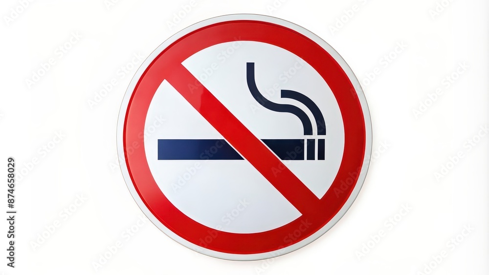 No smoking sign on a white background , warning, prohibition, forbidden, tobacco, cigarette, no smoke, public health No smoking sign on a white background , warning, prohibition, forbidden, tobacco, cigarette, no smoke, public health