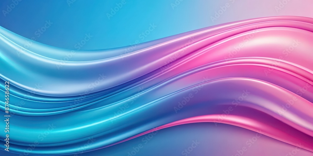 Silken pink and blue fabric gradient wavy background with copyspace, silk, pink, blue, gradient, fabric, wavy, background Silken pink and blue fabric gradient wavy background with copyspace, silk, pink, blue, gradient, fabric, wavy, background