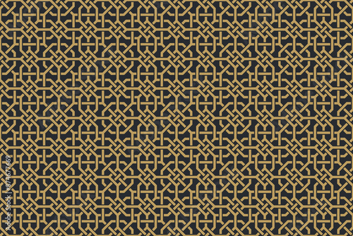 Seamless geometric pattern in authentic arabian style.