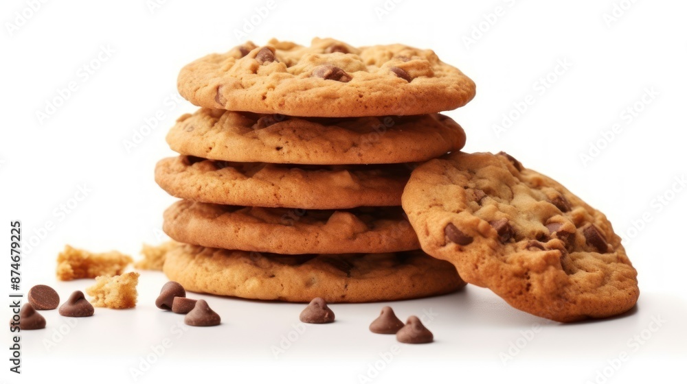 Stack of Chocolate Chip Cookies Stack of Chocolate Chip Cookies