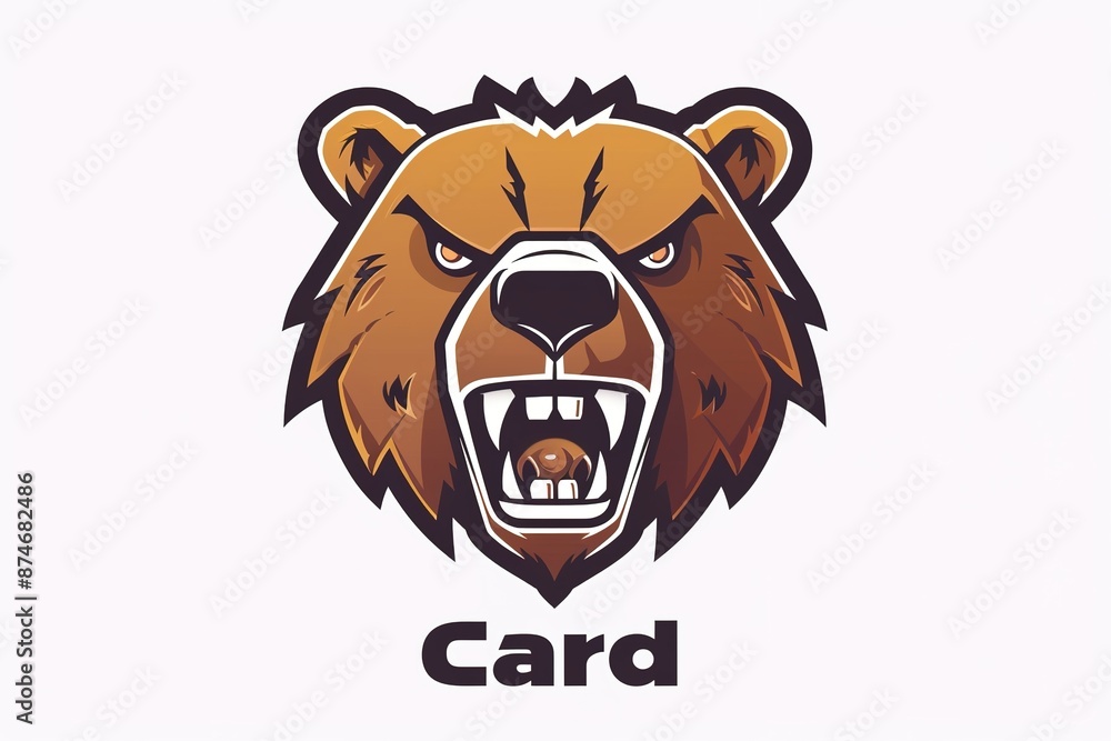 animal wild mascot vector sport icon head symbol emblem illustration team face design predator angry strong animal wild mascot vector sport icon head symbol emblem illustration team face design predator angry strong