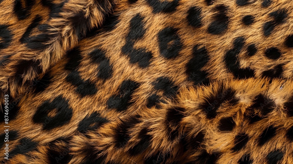 A bold leopard print pattern in classic brown and black, adding a touch of wild elegance to fashion and accessories. A bold leopard print pattern in classic brown and black, adding a touch of wild elegance to fashion and accessories.