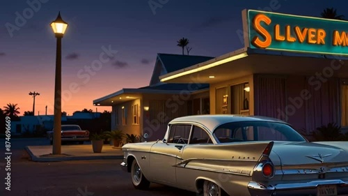 night city street