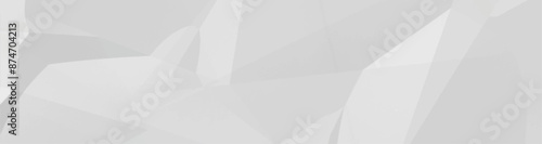 White crumpled Paper texture background. Clean empty white wrinkled paper background. Vector illustration.