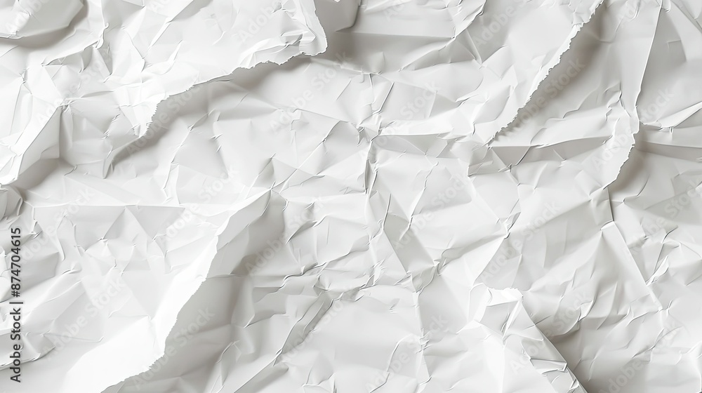 Obraz premium Textured Monochrome Minimalist Poster with Wrinkled Paper Surface and Elegant Design