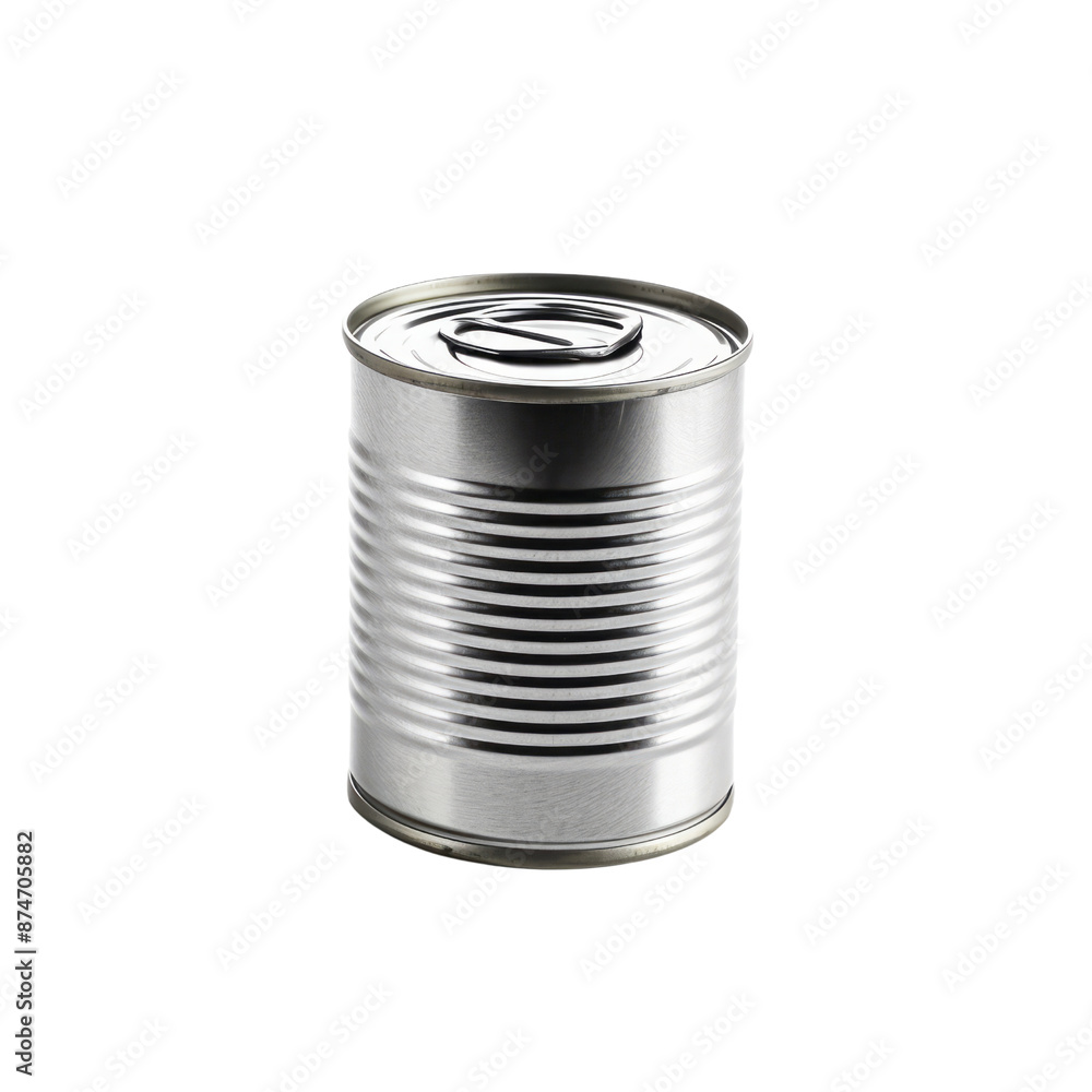 Tin can isolate on transparent png.
Tin can isolate on transparent png.