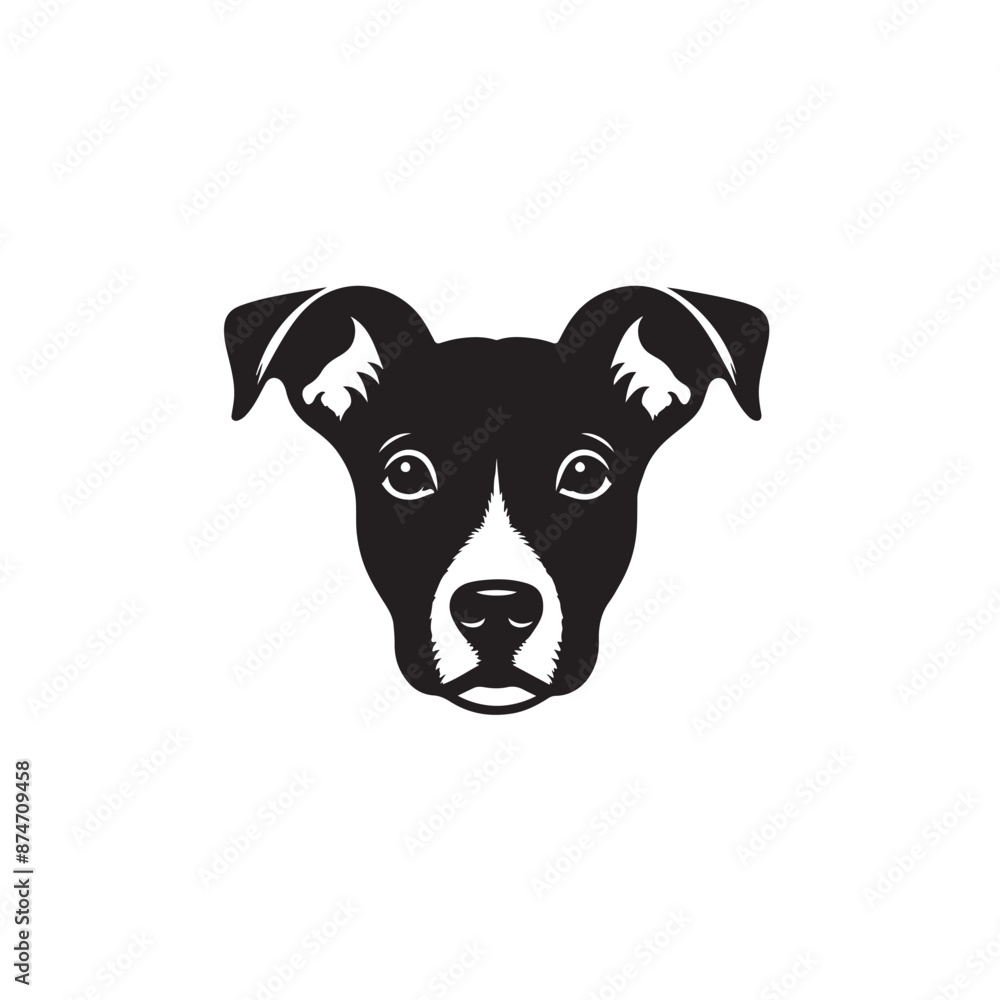 Dog silhouette vector design eps Dog silhouette vector design eps