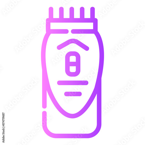 electricshaver Gradient icon photo