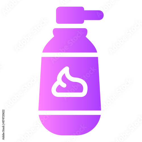 shavingfoam Gradient icon