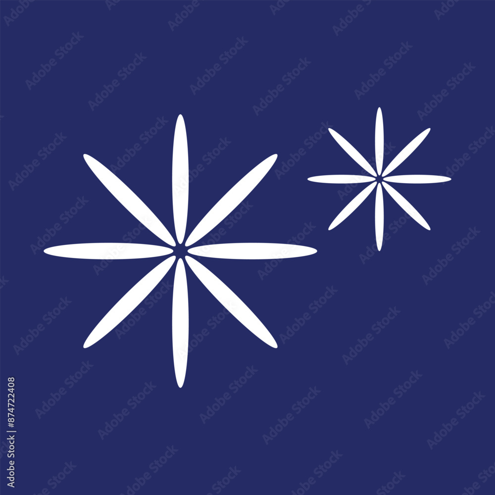 Fototapeta premium USA independence day vector element