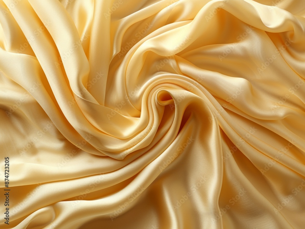 Close-Up Macro Photography of Silk Fabric with Elegant Folds and Smooth Fluidity, Showcasing Abstract Art and Detailed Texture Close-Up Macro Photography of Silk Fabric with Elegant Folds and Smooth Fluidity, Showcasing Abstract Art and Detailed Texture