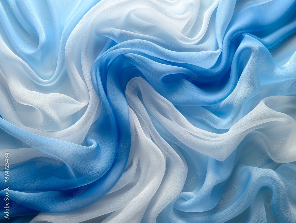 Close-Up Macro Photography of Silk Fabric with Elegant Folds and Smooth Fluidity, Showcasing Abstract Art and Detailed Texture Close-Up Macro Photography of Silk Fabric with Elegant Folds and Smooth Fluidity, Showcasing Abstract Art and Detailed Texture