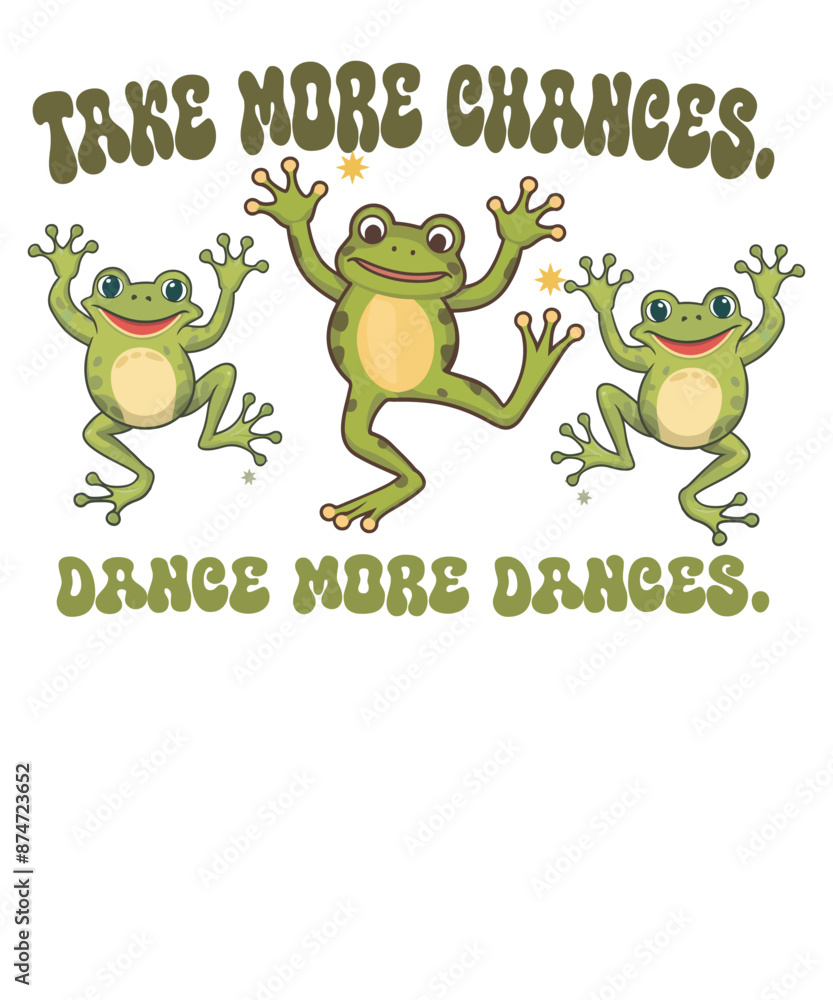 Take More Chances Dance More Dances, Wall Art, Girls Room, Print, Art
