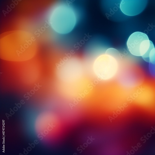 abstract background with bokeh © Donna
