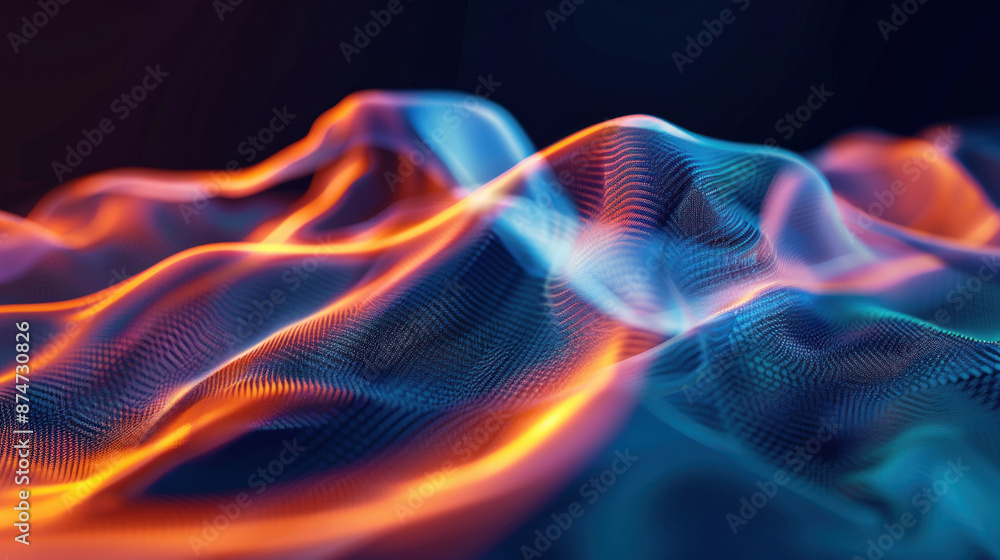 An isolated digital art texture An isolated digital art texture