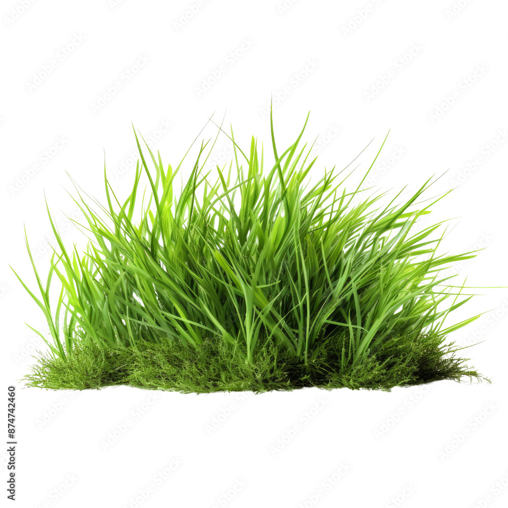 Green grass isolate on transparent png.
Green grass isolate on transparent png.