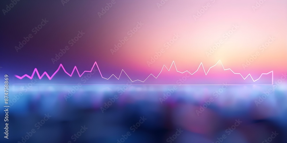 Professional 2D Line Graph Depicting Pollution Changes Over Past Decade interpretation-of-line-graph