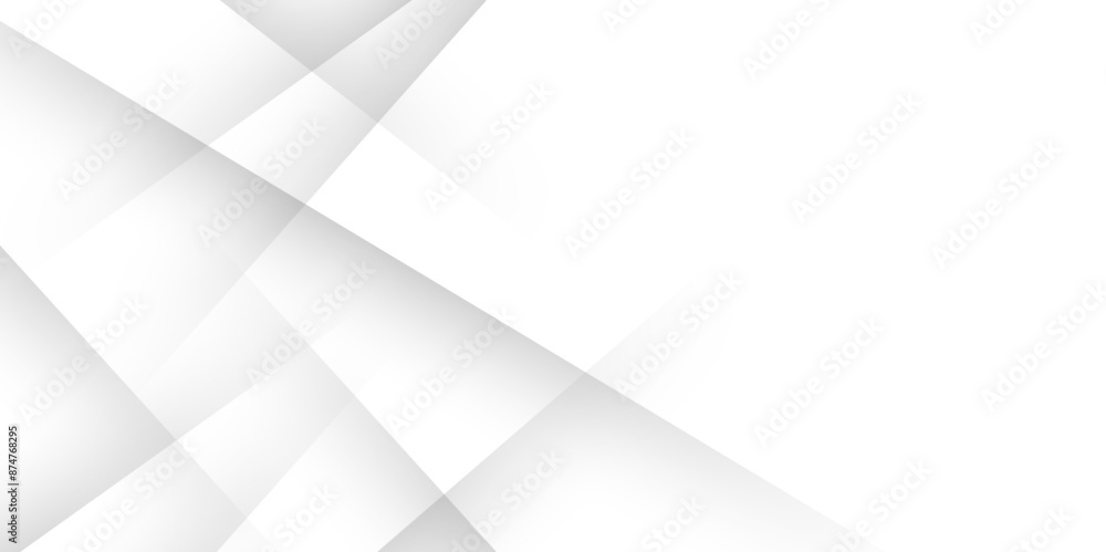 Obraz premium Elegant abstract background with grey lines with shadow. modern abstract gray line light dynamic shape composition background. Gray and white geometric background with copy space. , Modern design.