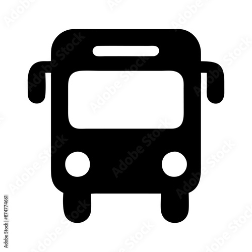 Bus icon vector for web and mobile app. bus sign and symbol. transport symbol
