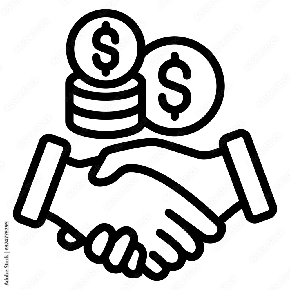Sponsorship Icon For Design Element Sponsorship Icon For Design Element