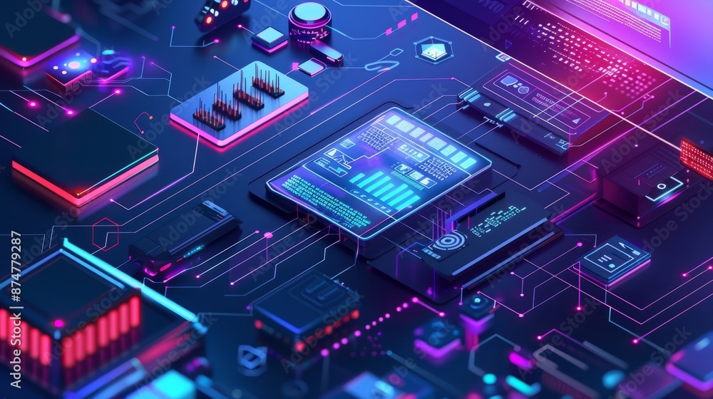 AI chip, Paralympic Gamescircuit AI chip, Paralympic Gamescircuit