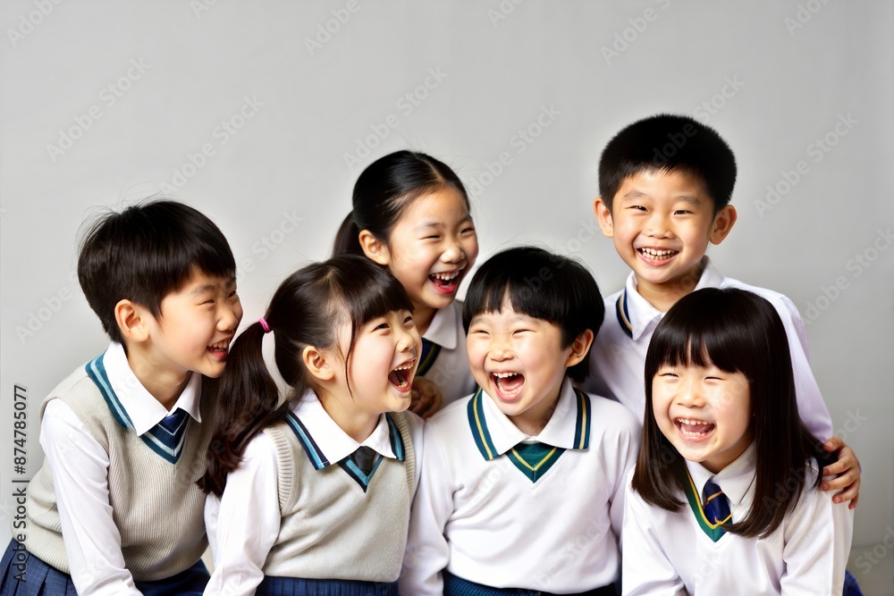 Laughing Asian School Friends during Recess
Laughing Asian School Friends during Recess