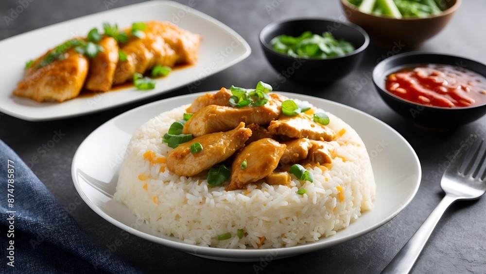 Hainanese Chicken Rice Hainanese Chicken Rice