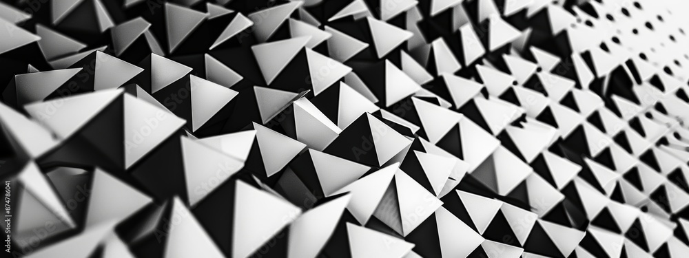 Black and white geometric pattern. Black and white geometric pattern.