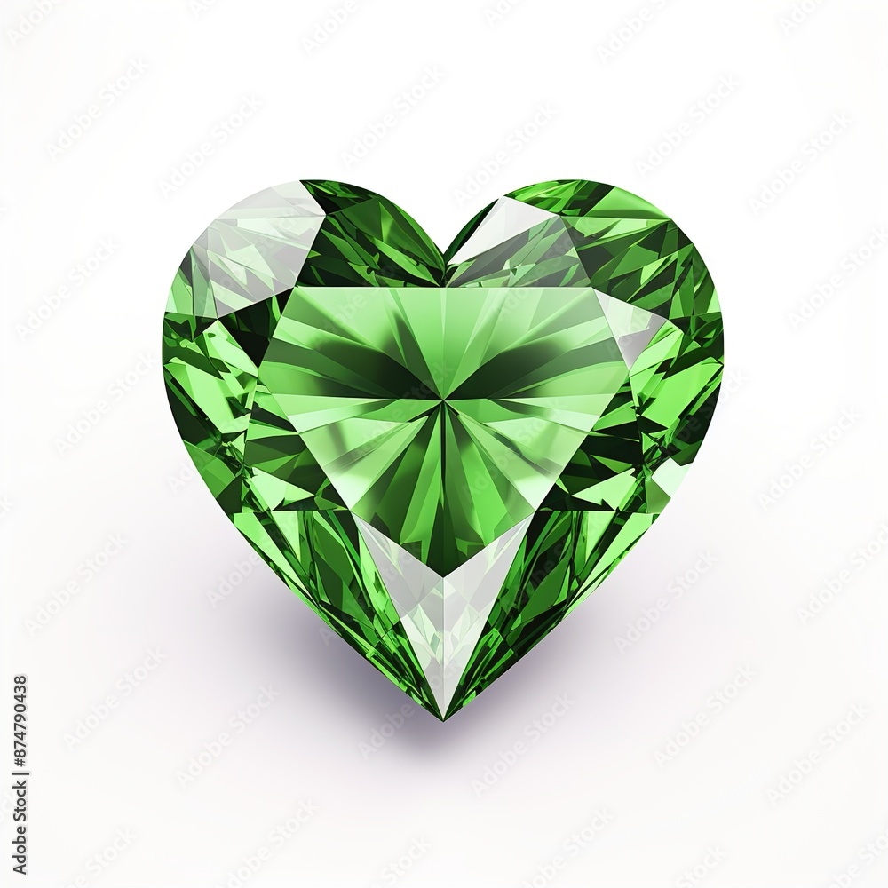 Fototapeta premium heart shaped diamond