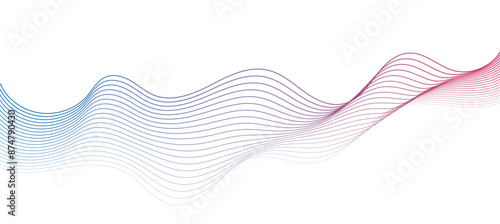 abstract wavy lines background element. Suitable for AI, tech, network, science, digital technology themes