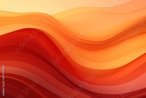 A warm abstract background illustration with a blend of oranges and reds, radiating a cozy, warm glow